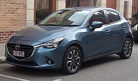 2015 Mazda2 (DJ) Genki hatchback (2018-08-27) 01.jpg